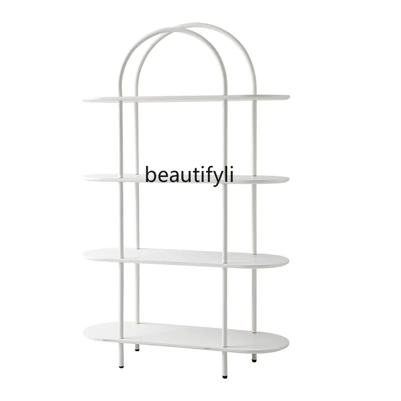 

zq Floor Storage Rack Bookshelf Simple Wall Storage Rack Multi-Layer Storage Rack Display Rack