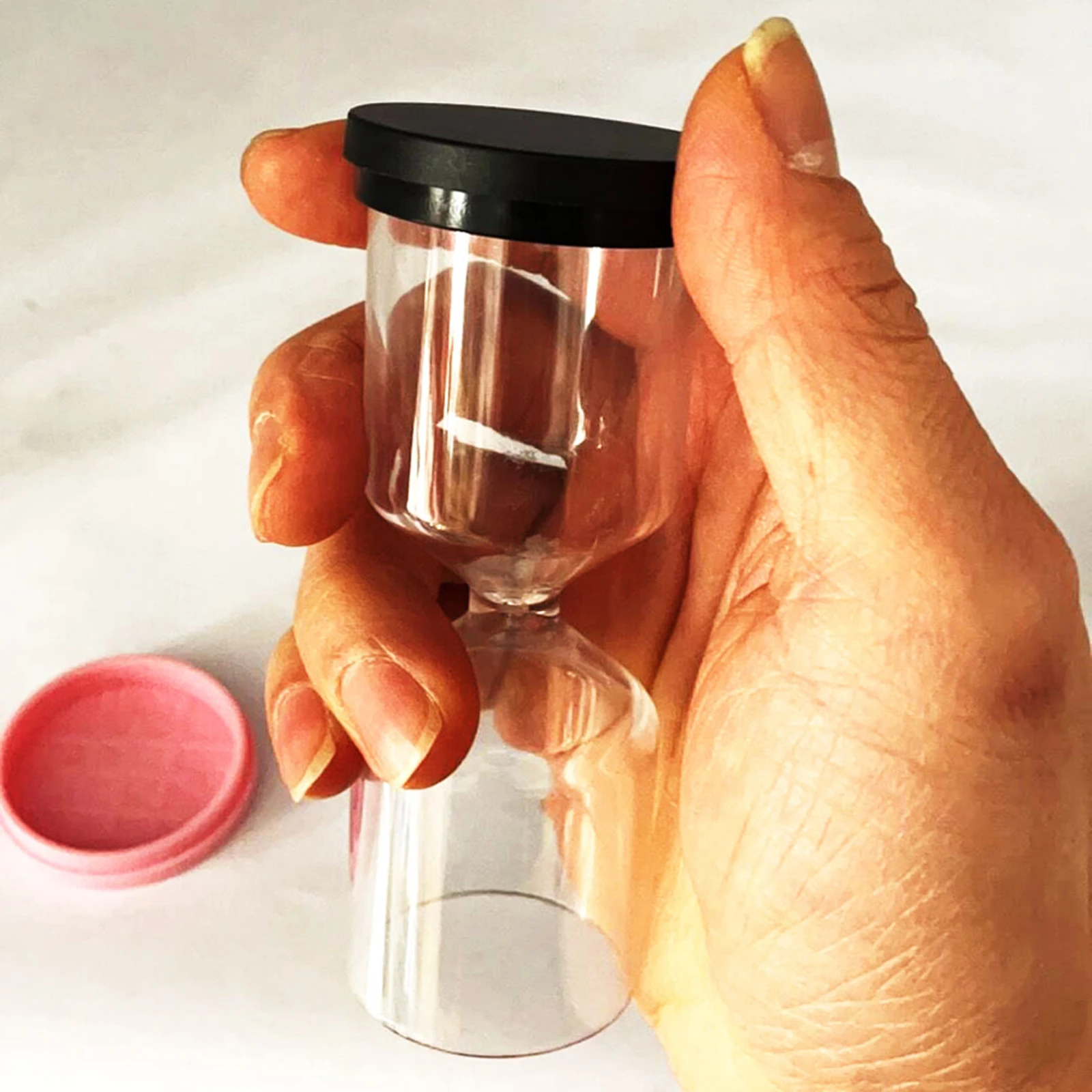 Fillable Hourglass Kids Toy Sandglass Children Gifts Desk Decoration Portable Home Decor Small Hour Glass Sand Watch Sand Timer