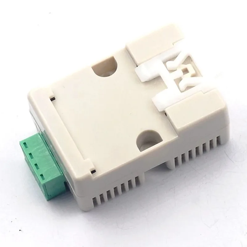 Track Type Temperature and Humidity Sensor Industrial Grade RS485 Temperature and Humidity Transmitter DIN Rail Probe