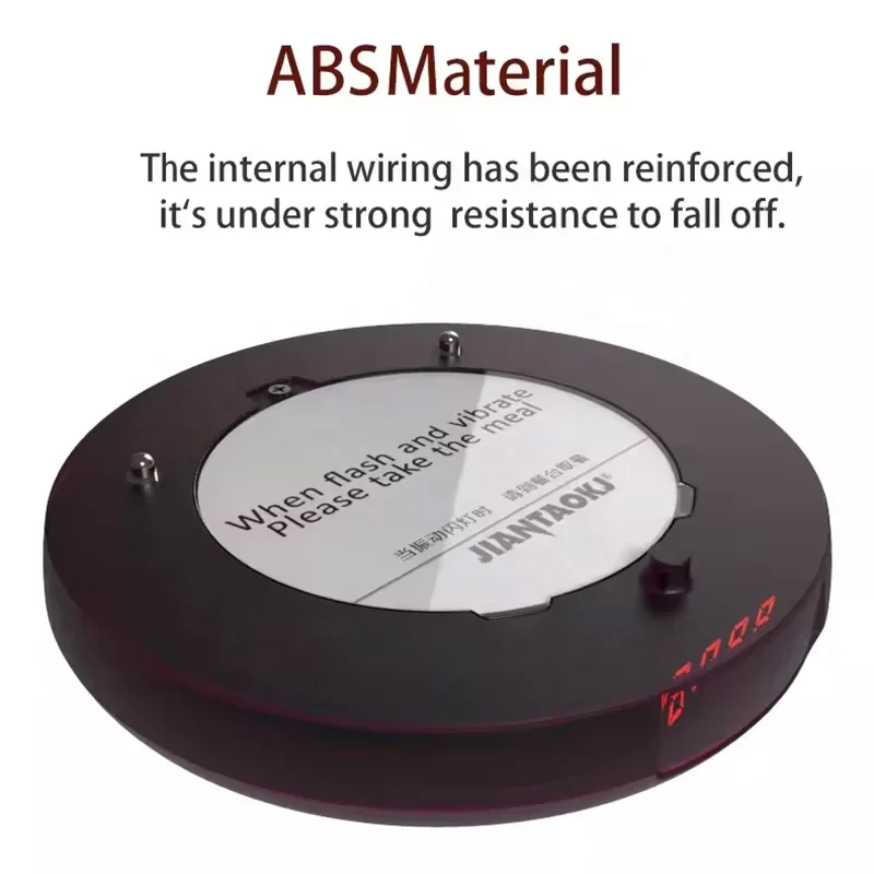 JT-935 Pager Coaster pelayan sistem bel nirkabel 10 UNTUK RESTORAN