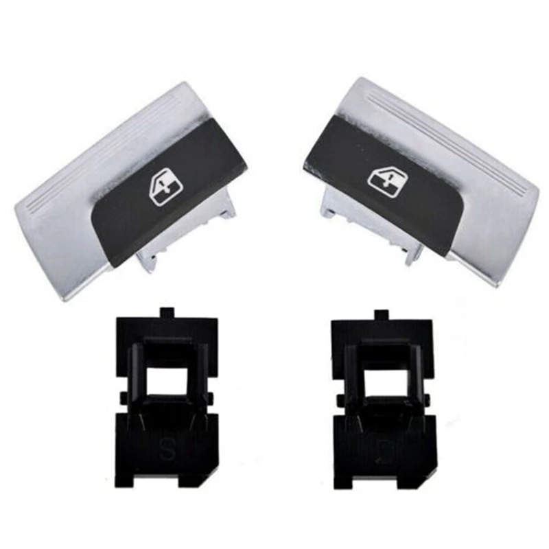 Car Right&Left Power Switch Plastic Button Glasses Switch Replacement Parts For Ferrari 458 247885 247883