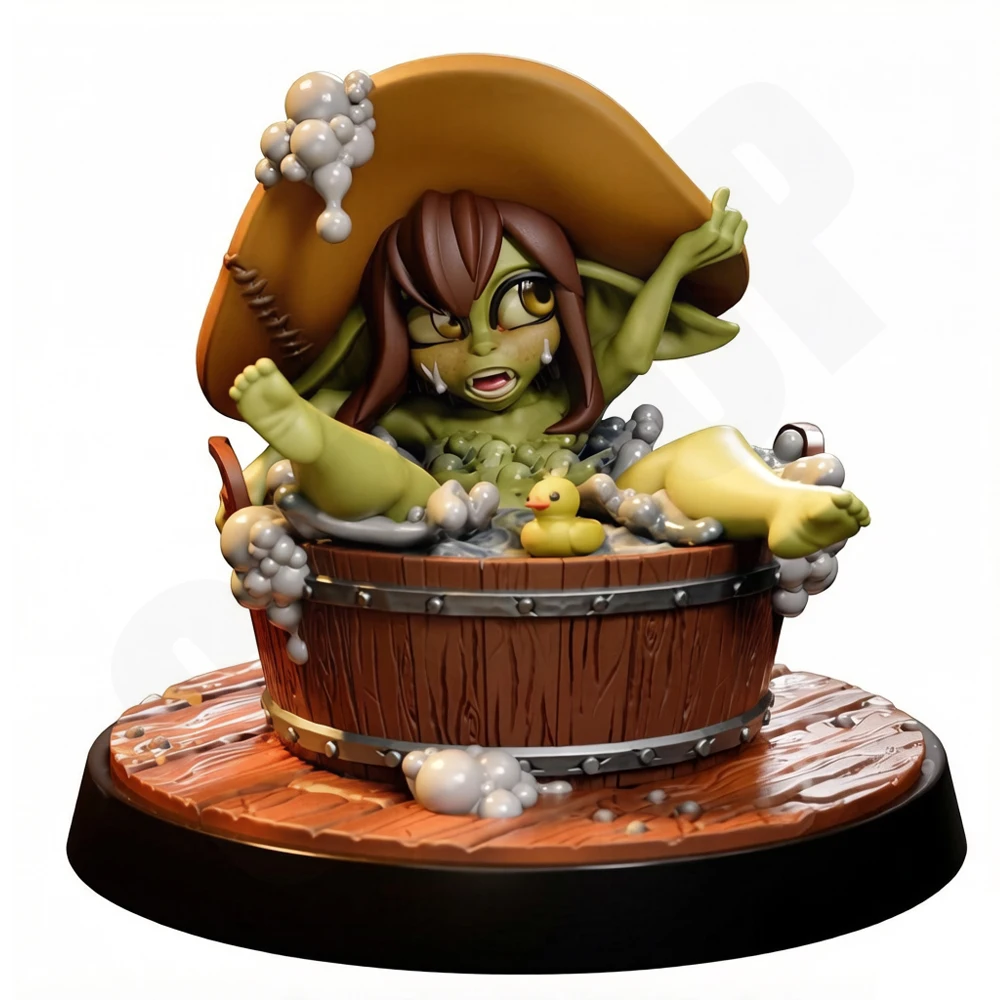 

Sexy BathTime Goblin NSFW 1/24 Scale Resin Figure Model Kit Rabbit Unassembled Unpainted Doll 3D Printing DIY Statue Crafts Toy