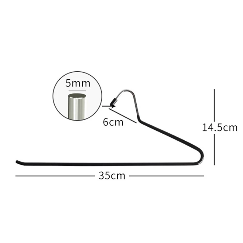 Metal Zigzag Open-end Nonslip Slacks Pant Hanger Trouser Clamp Organizer Towel Rack Multicolor Home Clothes Storage Tool