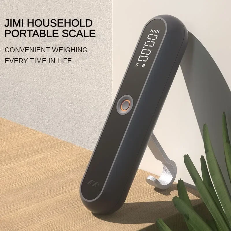 JIMIHOME Electric Portable Scale Portable Electronic Scale Handheld Rechargeable Portable Digital Luggage Scale 0.01~30KG