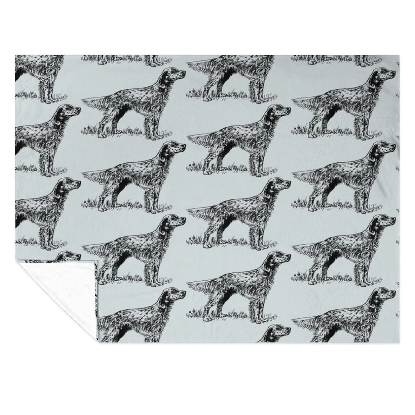 

English Setter Throw Blanket Travel heavy to sleep Decorative Sofa Beautifuls Blankets