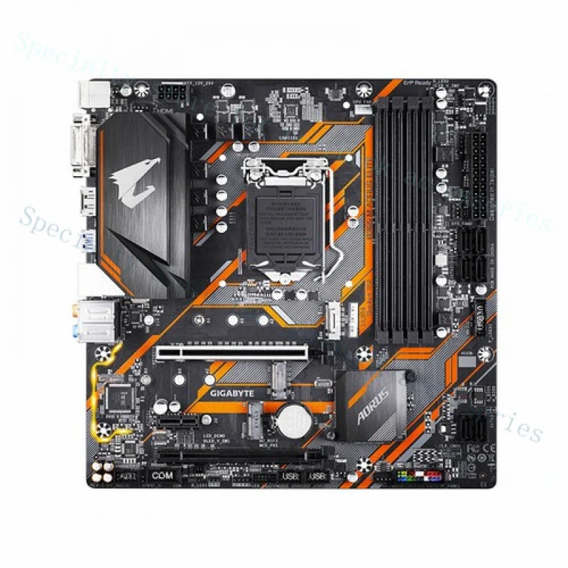 

A++FOR GIGABYTE B365M AORUS ELITE Double Channel Support 8 9 Gen CPU Motherboard