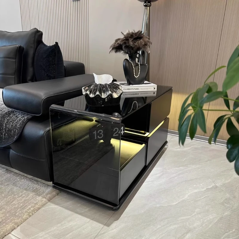 

Light luxury, high-end sense, creative side table, movable corner table in living room