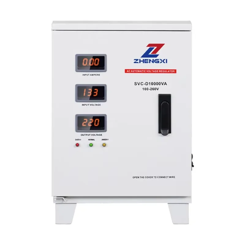 Single Phase Servo Voltage Regulator 10KVA 20KVA 30KVA Automatic AC Voltage Stabilizer 220V ±3% Precision