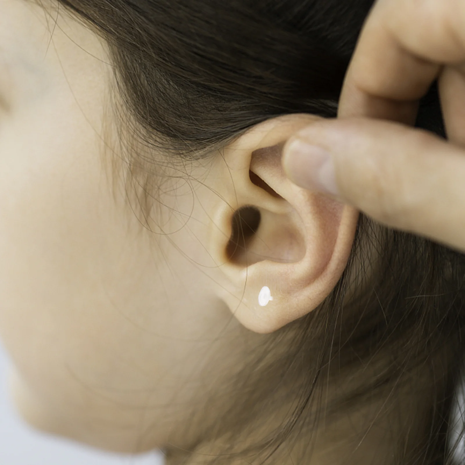 600 Uds pendientes pernos pines silicona duradero transparente DIY pendientes hacer tapones pendientes accesorios de respaldos de seguridad