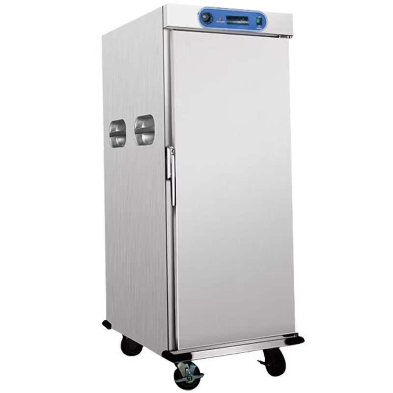 

Commercial banquet insulation car large capacity vertical insulated food delivery car hotel banquet insulation