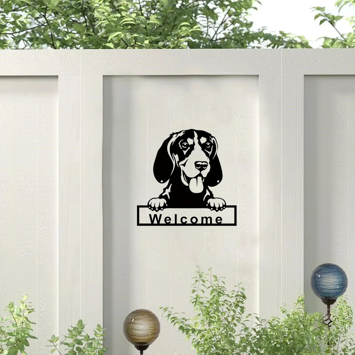 

1pc Dog Welcome Metal Wall Art, Gordon Setter Dog Sign Home Decoration, for Home Room Living Room Office Decor