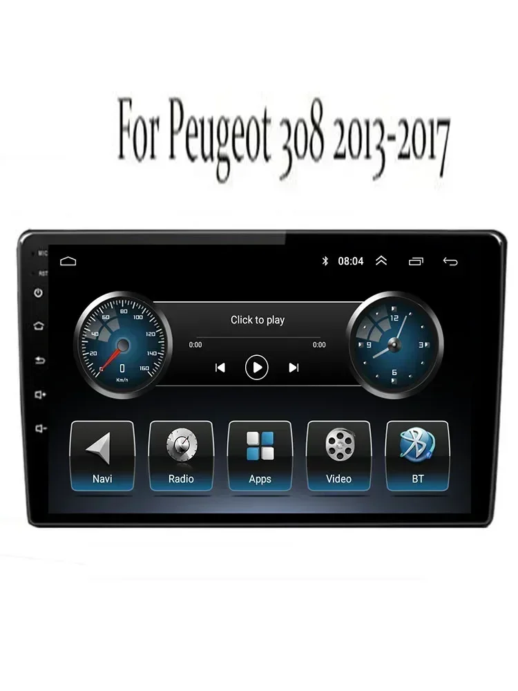 Для Peugeot 308 T9 308S 2013-2017 Android 13 авто радио стерео авторадио 2din мультимедийный видеоплеер навигация GPS