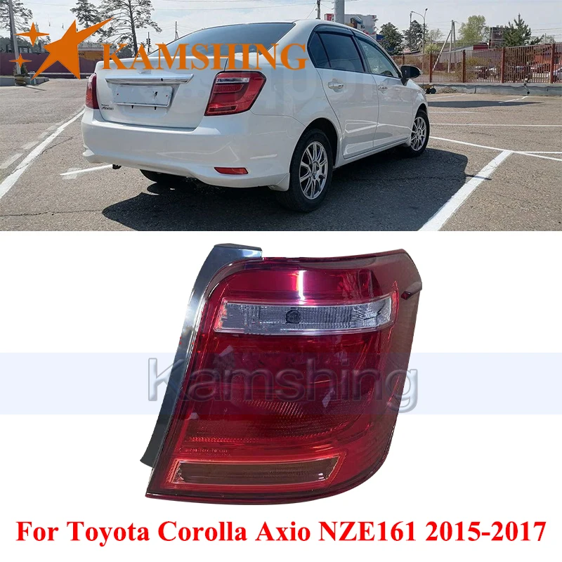 CAPQX Rear Bumper Taillight For Toyota Corolla Axio NZE161 2015-2017 Taillamp Rear Brake Light Stop Light Tail Light Tail Lamp