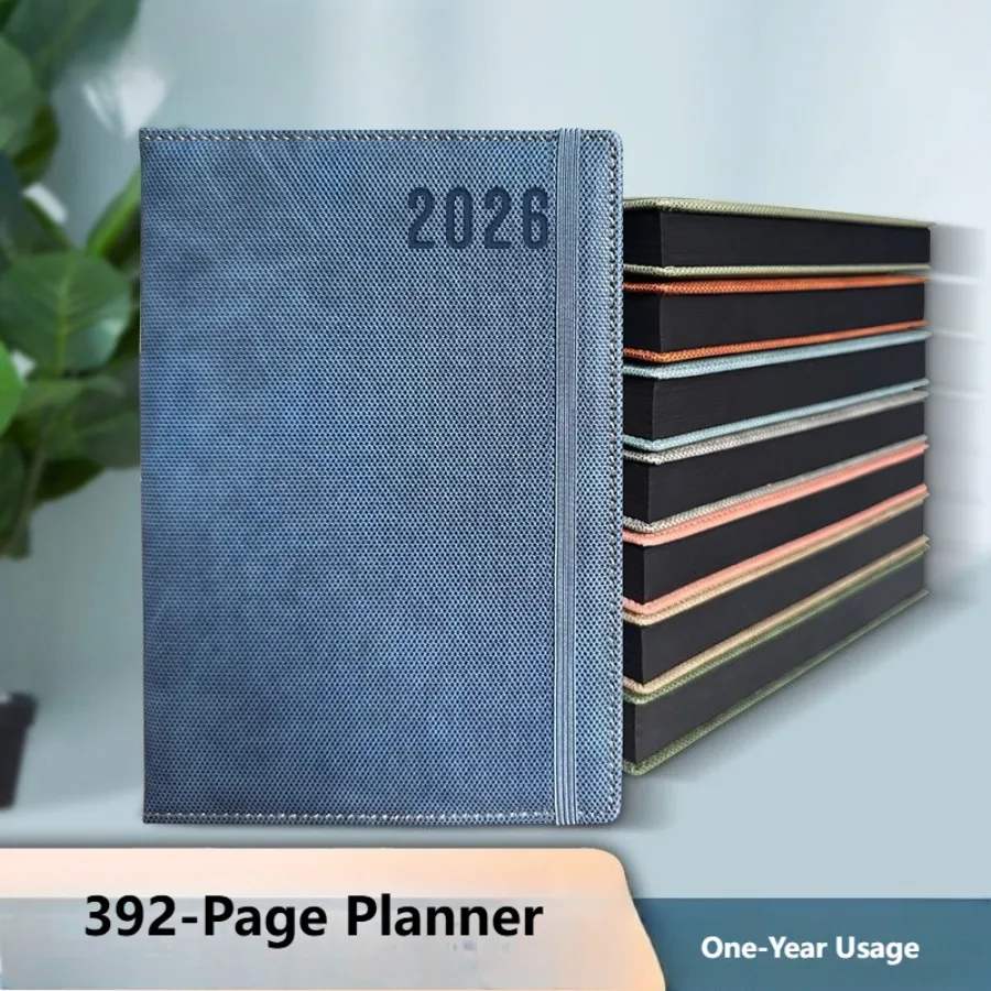 

Текстурированный хлопковый еженедельник, новый высокоэффективный справочник, ежедневный календарь, журнал, подарок на заказ, сувенир