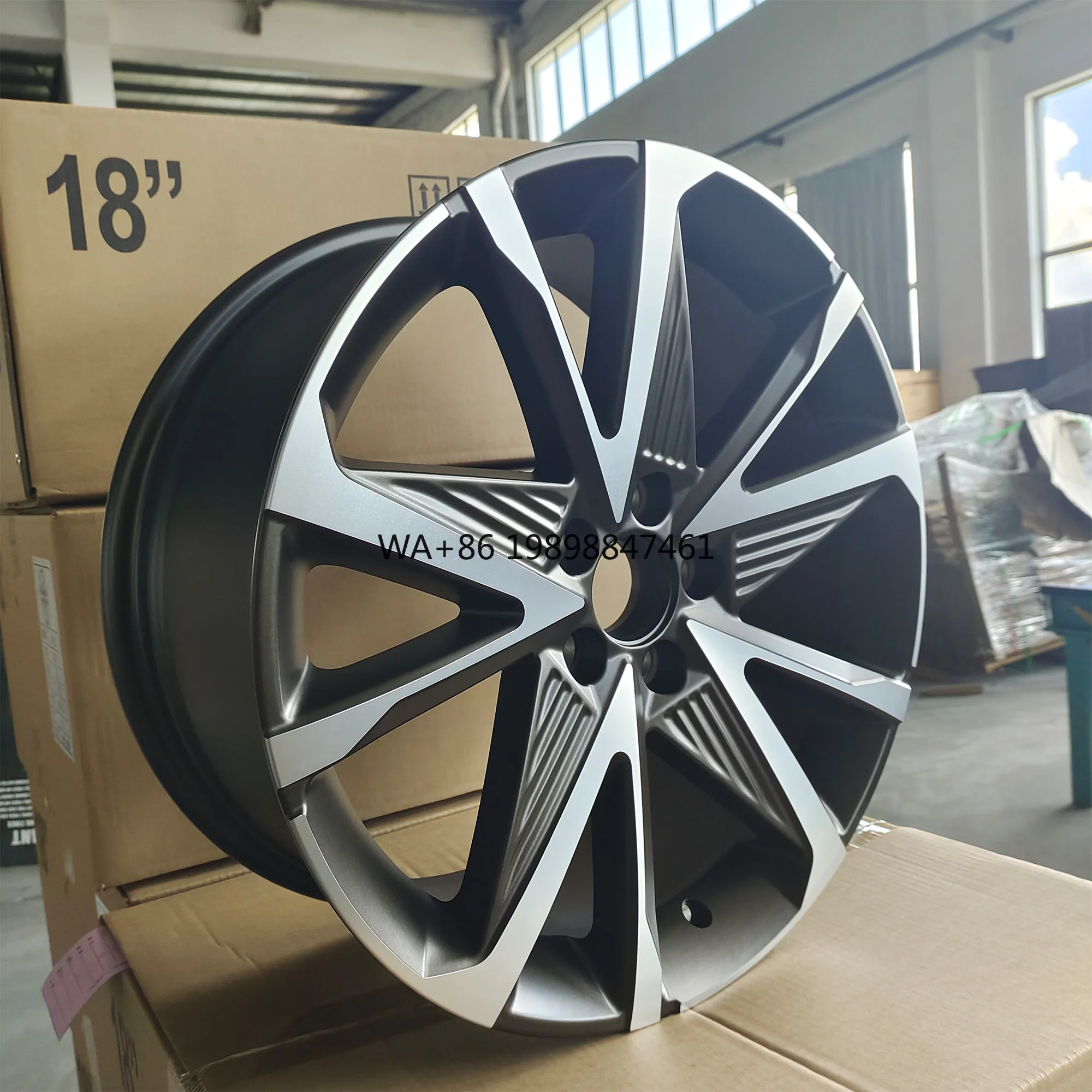 

18 Inch Multi Spoke Alloy Wheels Rims Upgrade Original A356.2 Aluminum Black Wheels for Gac Aion S PLUS