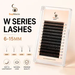 Soft W 3D Fast Lashes SupMacio Ready-made Eyelash Bundles 3D Clover Lashes Cilio 3 D Maqueagem Profissional Rzesy Sztuczne