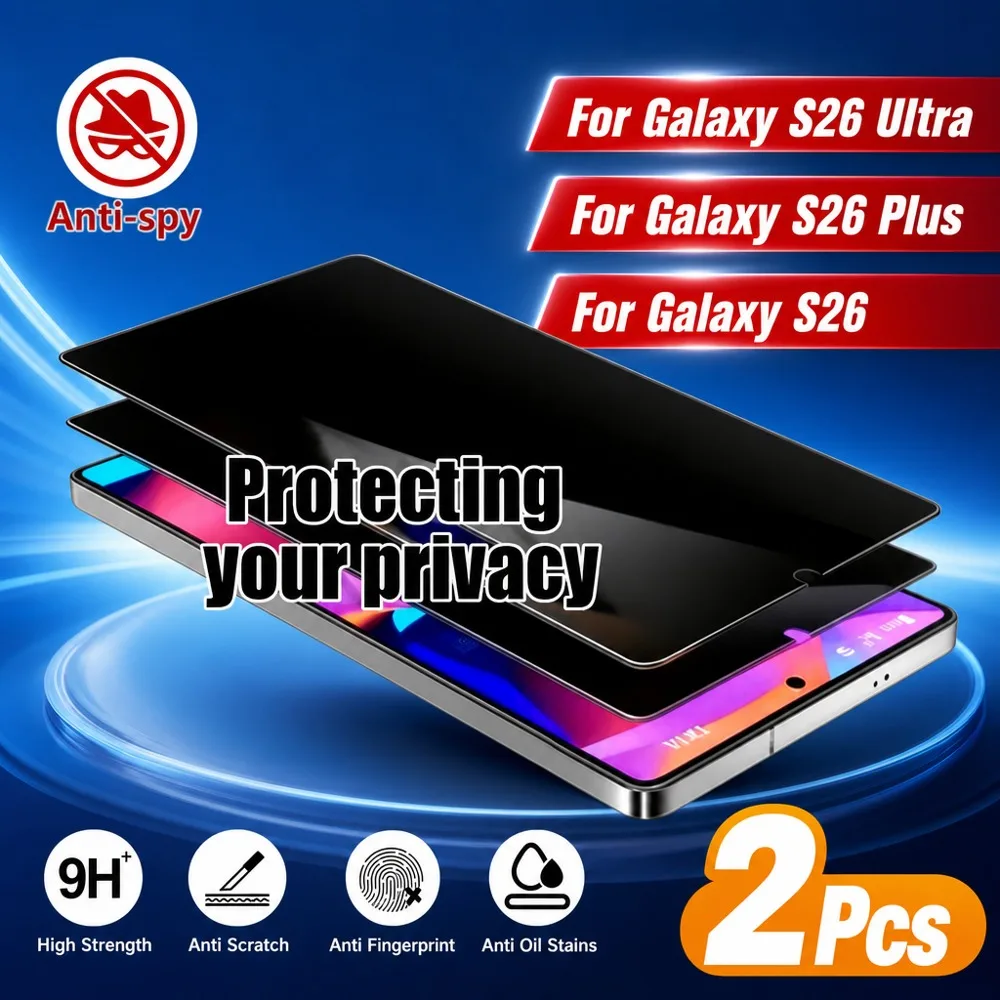 2PCS Anti Spy Tempered Glass For Samsung Galaxy S20 S20 FE Privacy Screen Protector For Samsung Galaxy S20 Ultra S20+