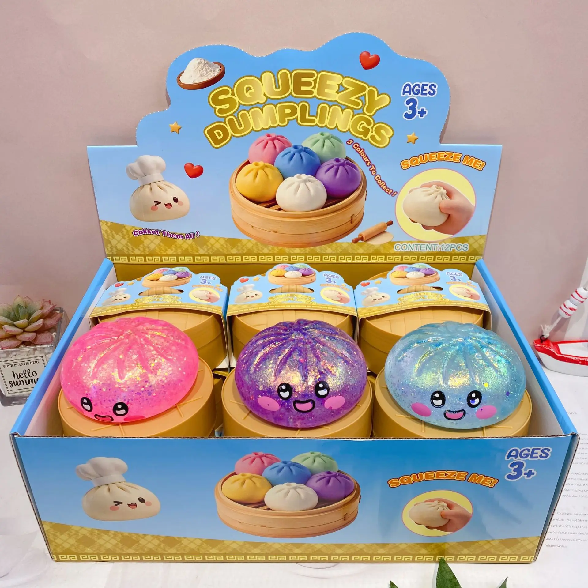 brinquedo-de-apertar-em-formato-de-baozi-para-alivio-do-estresse-com-recuperacao-lenta-e-simulacao-de-comida