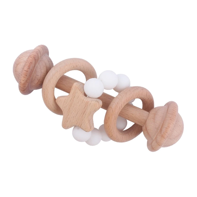 Nouveau 3 pièces nouveau-né bébé fille garçon cadeau douche infantile attache-sucette Bracelet dentition