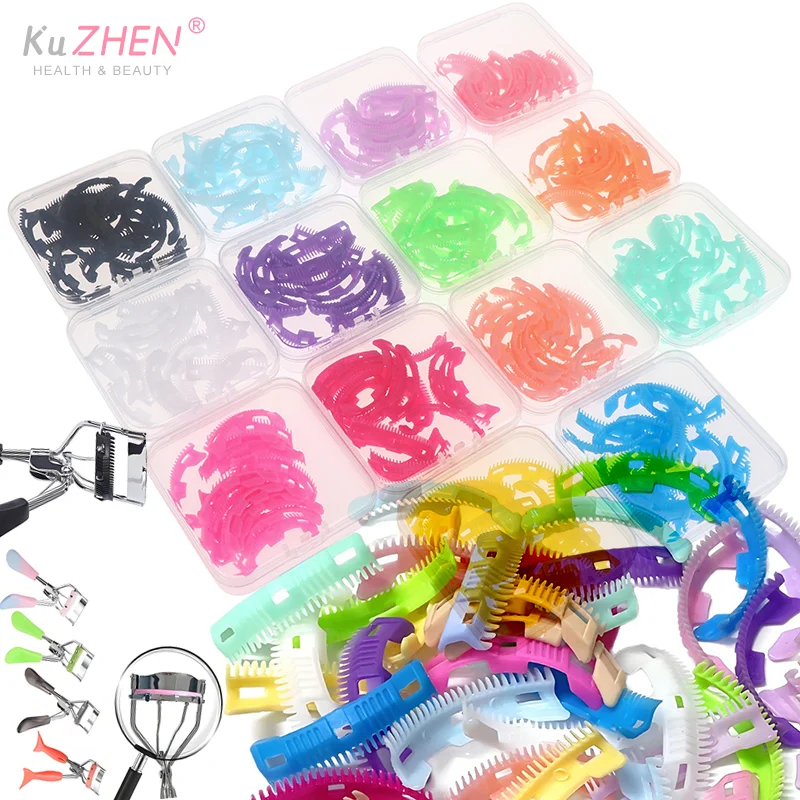 แผ่นรองเปลี่ยนสำหรับที่ดัดขนตา 20 ชิ้น อุปกรณ์แต่งหน้าดัดขนตา หวีซี่สำหรับดัดขนตาสำหรับผู้หญิง