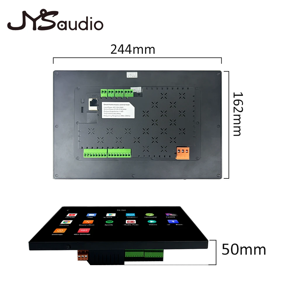 Novo painel de controle amplificador para casa inteligente tuya max 10.1 polegadas tela sensível ao toque bluetooth zigbee gateway compatível com intercomunicador de construção