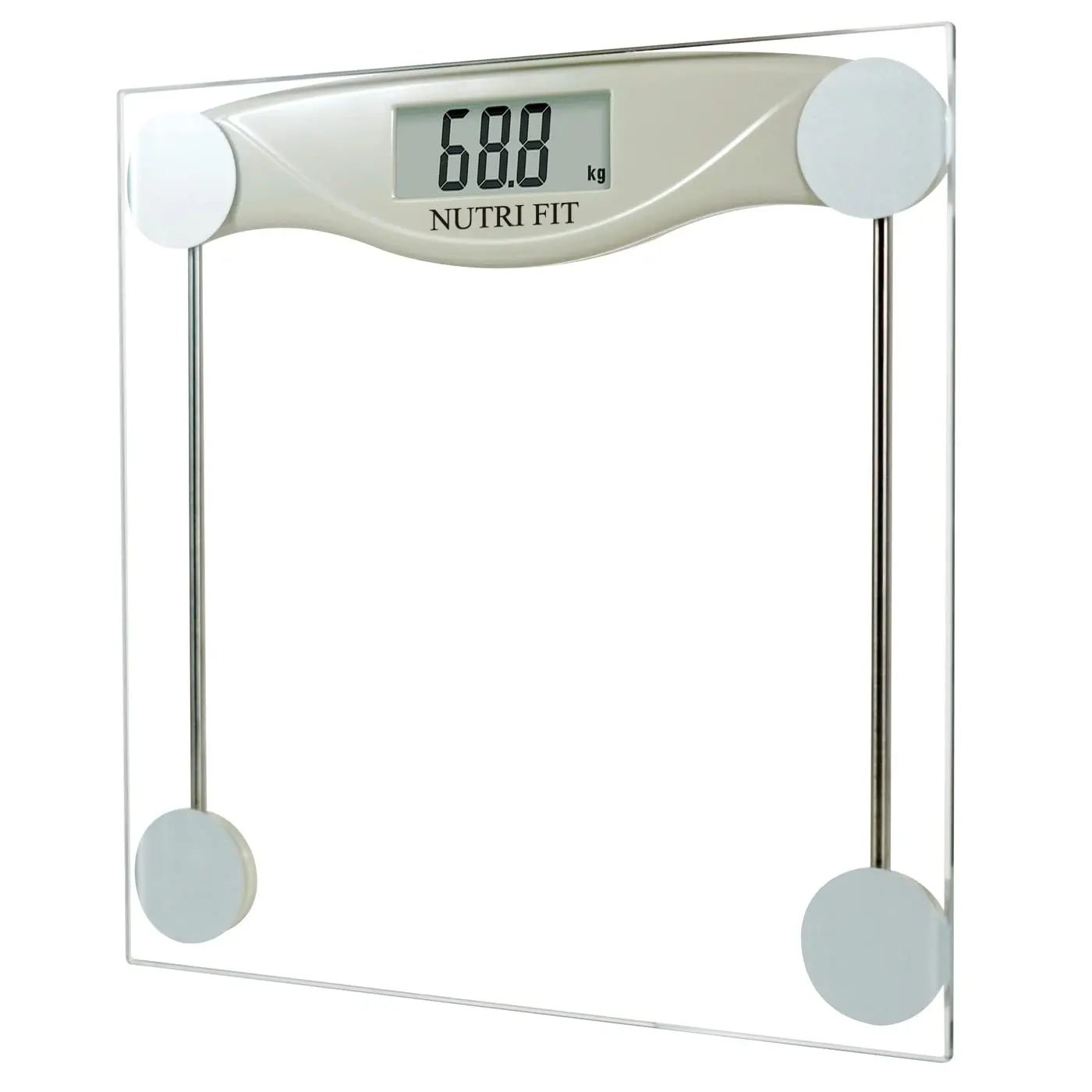 High Accuracy Measurement up to 330 Pounds Step-on Technology Digital Bathroom Scale for Body Weight