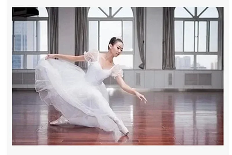 Meisjes Ballet Tutu Rok Bladerdeeg Wit Klassieke Ballet Jurk Ballet Dans Kostuums volwassen Professionele Tutu Zwanenmeer Kostuums