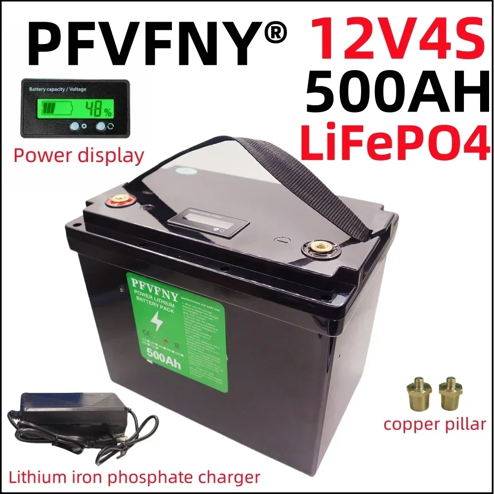 

Air fast transportation 12V LiFePO4 battery400Ah500Ah built-in BMS lithium iron phosphate battery6000+golf cart solar cycle life