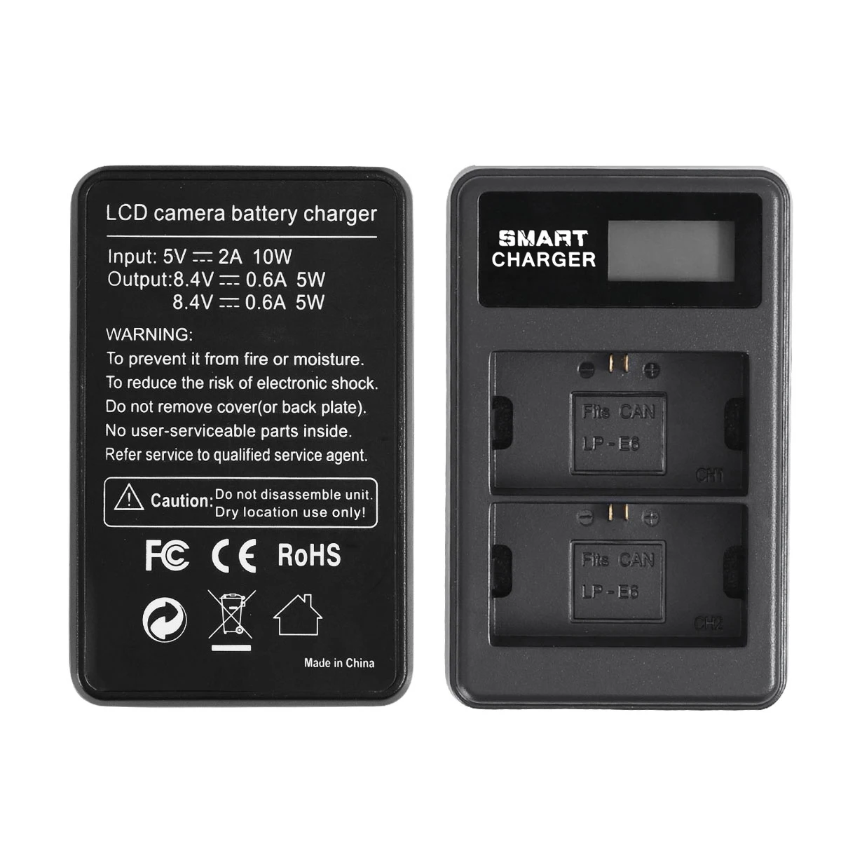 3200mAh LP-E6 LPE6 E6N بطارية و LED شاحن مزدوج لكانون EOS 5DS R 5D مارك II 5D مارك III 6D 7D 70D 80D كاميرا بطارية