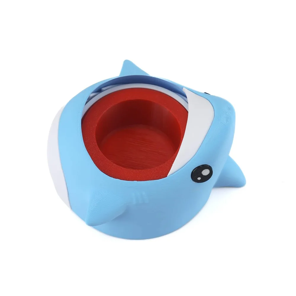 

НОВАЯ подставка для напитков в форме акулы, привлекательный держатель для забавных напитков, креативный держатель для чашки с 3D принтом, подарок на день рождения