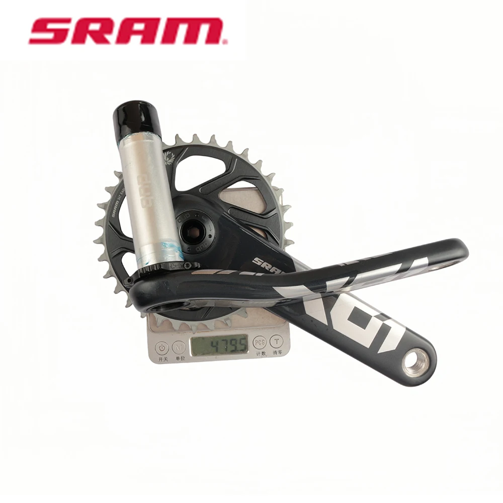 SRAM X01 Eagle DUB Kurbelgarnitur Carbon-Kurbelarm Mountainbike-Kettenblatt 175mm 34T – Detail 5