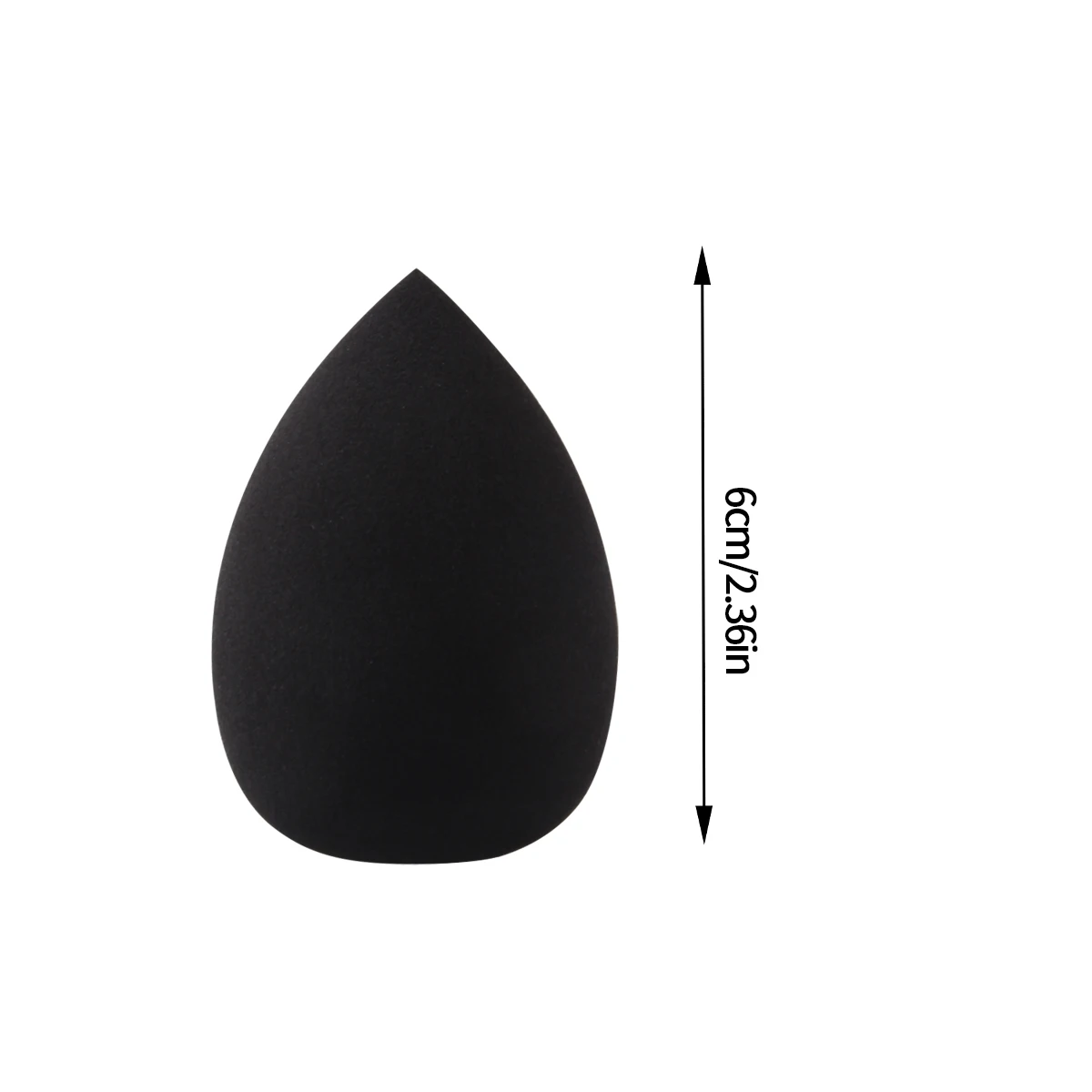 10 peças ovos de beleza pretos, ovos de esponja de dupla finalidade secos e molhados, sopros de pó de maquiagem, ovos de maquiagem especiais líquidos de base