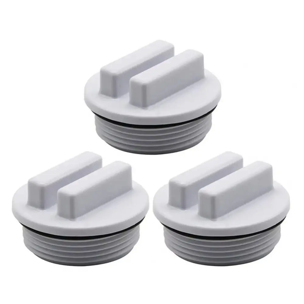 Outdoor Accessories Plastic Pool Winterizing Plug White Black Universal Pool Plugs Swimming Pool Plug Stopper Swimming Pool