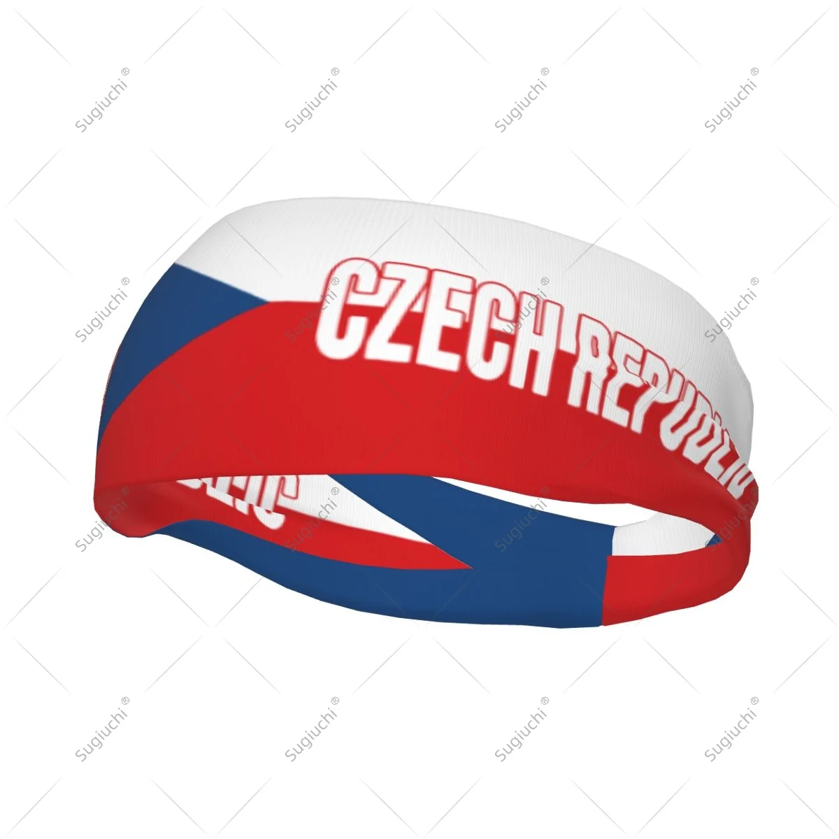 

Men Women Czech Republic Flag Elastic Wide Headbands For Yoga Fitness Tennis Running Gym Sports