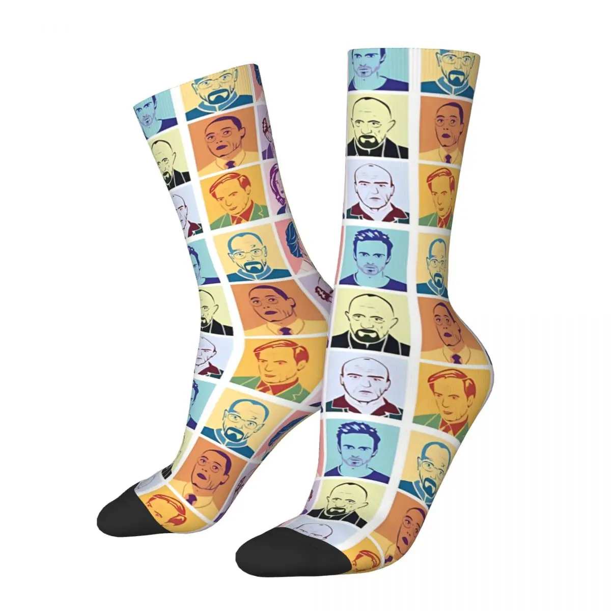 Pop Art Movie Breaking Bad Socks Gym 3D Print Boy Girls Mid-calf Sock