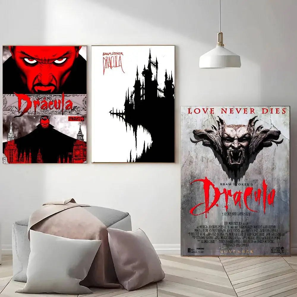 Love Movie B-Bram Stoker's Dracula Posters Living Room Bar Cafe Quality Canvas Vintage Style Comics Painting Art Home Wall Decor