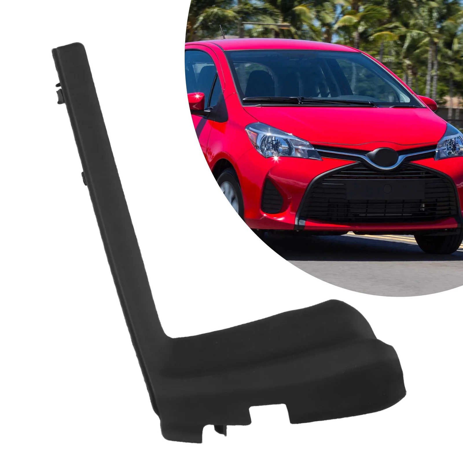 

Right Side Front Cowl Seal for Toyota For Yaris 2015 2017 LE OEM 5386652140 Replacement Part Made of Anti ABS Material