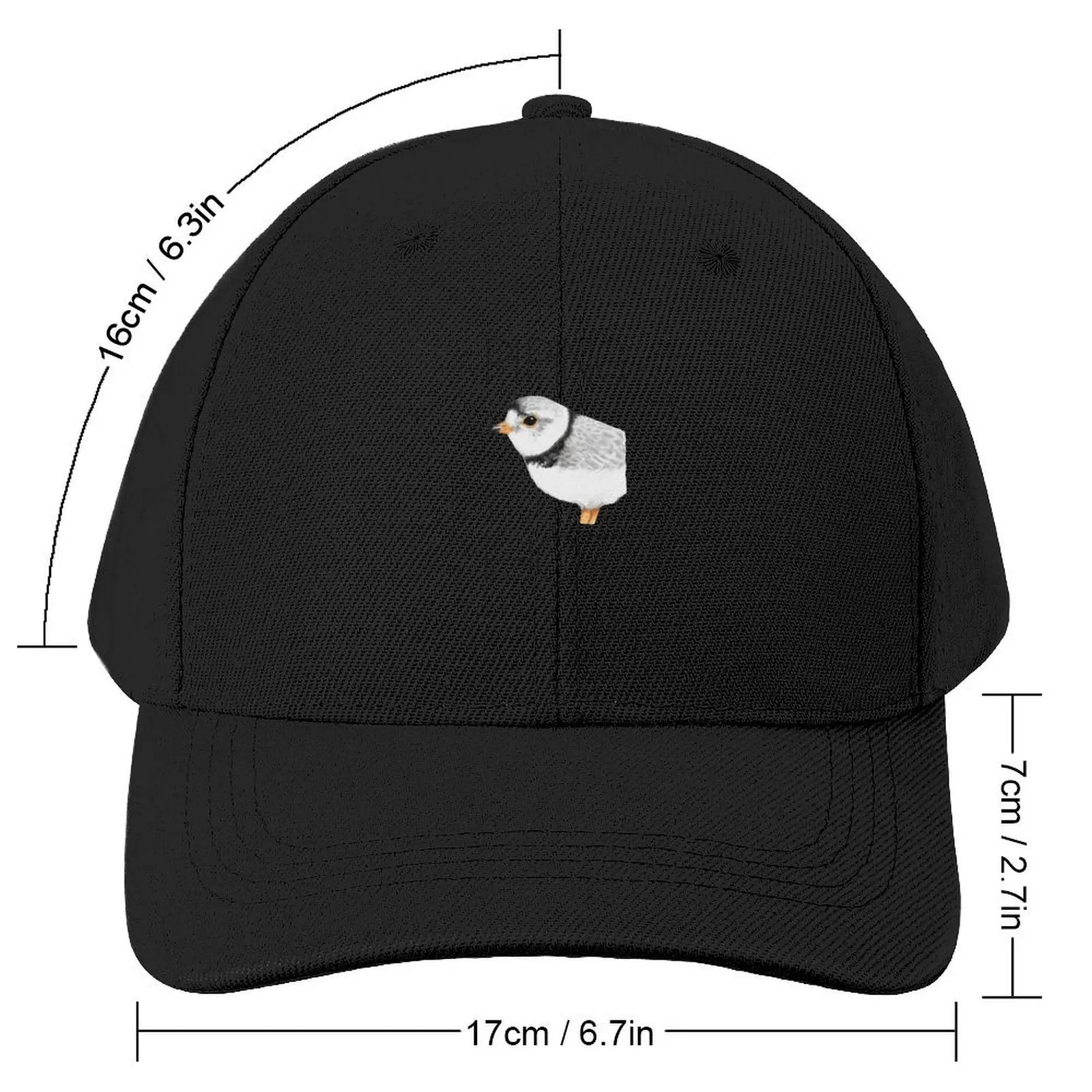 Piping (Plover) Hot Baseball Cap funny hat Fashion Beach birthday Luxury Man Hat Men's Baseball Women's