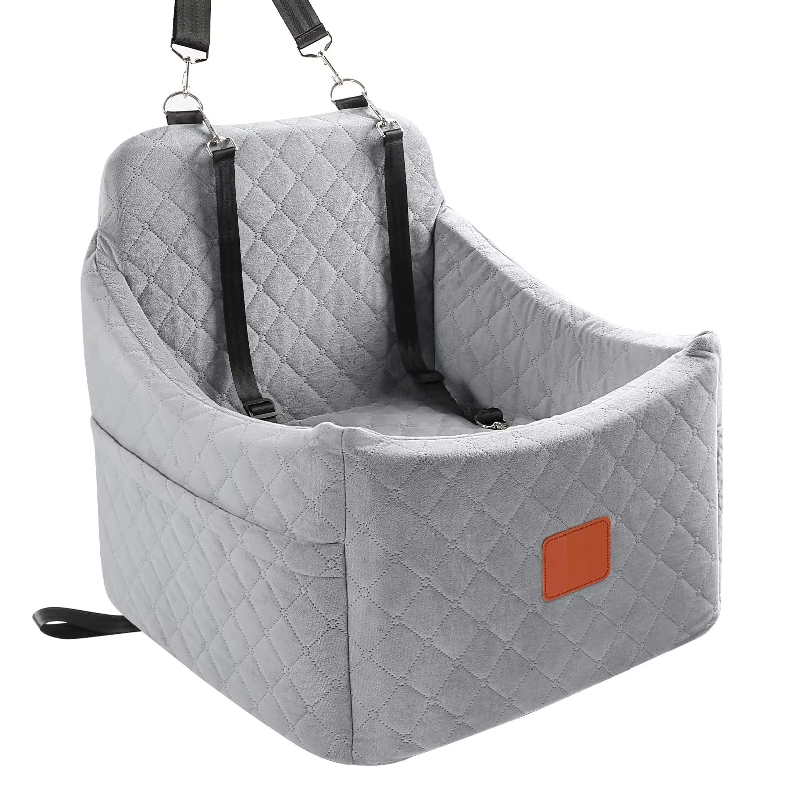 Washable Dog Car Seat Travel Sofa Booster Bed Orthopedic Foam Pet Manufacturer Wholesale Elevated New Design Dog Carrier CarSeat