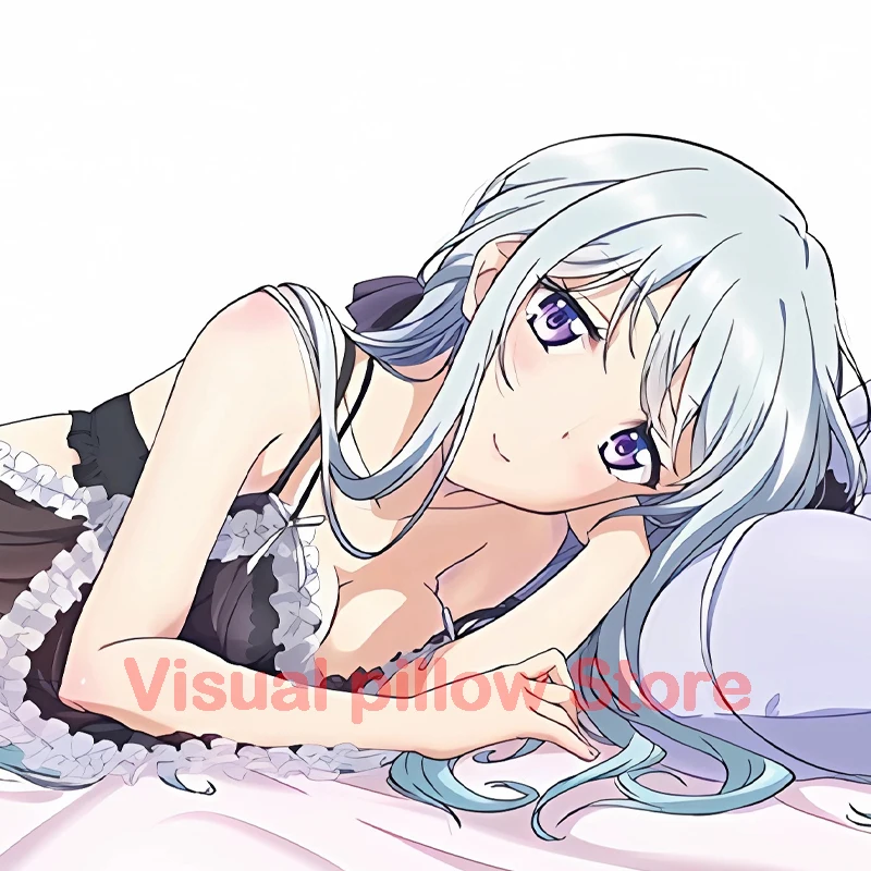 Dakimakura anime shiina hiyori Double-sided Print Life-size body pillows cover Adult pillowcase