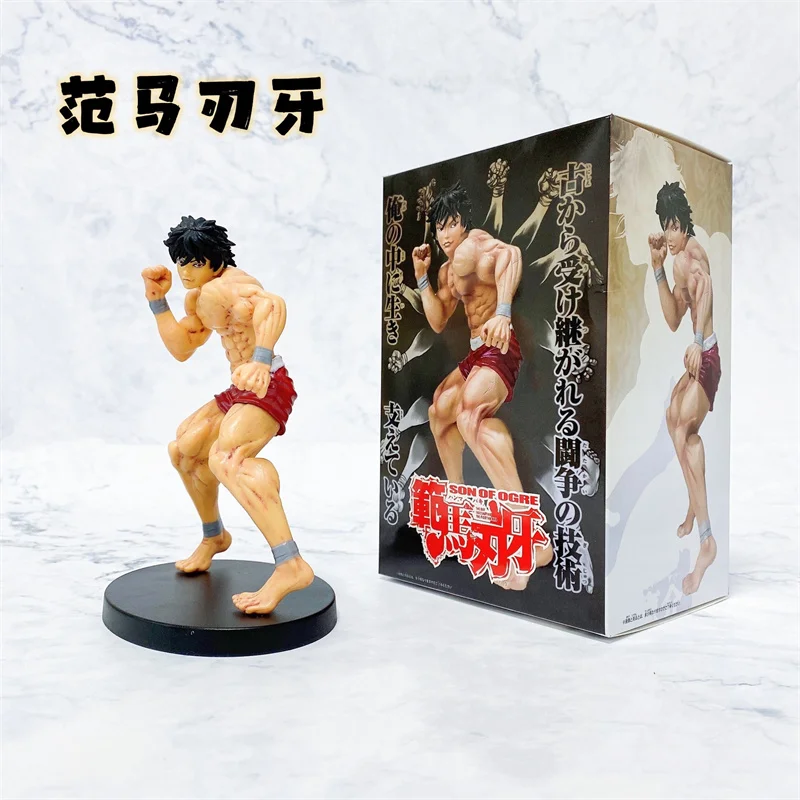 15cm Anime Baki The Grappler Hanma Baki Hanma Yujiro Hanayamakaoru Jack Hanma Action Figure Model Collection Decoration Toy Gift