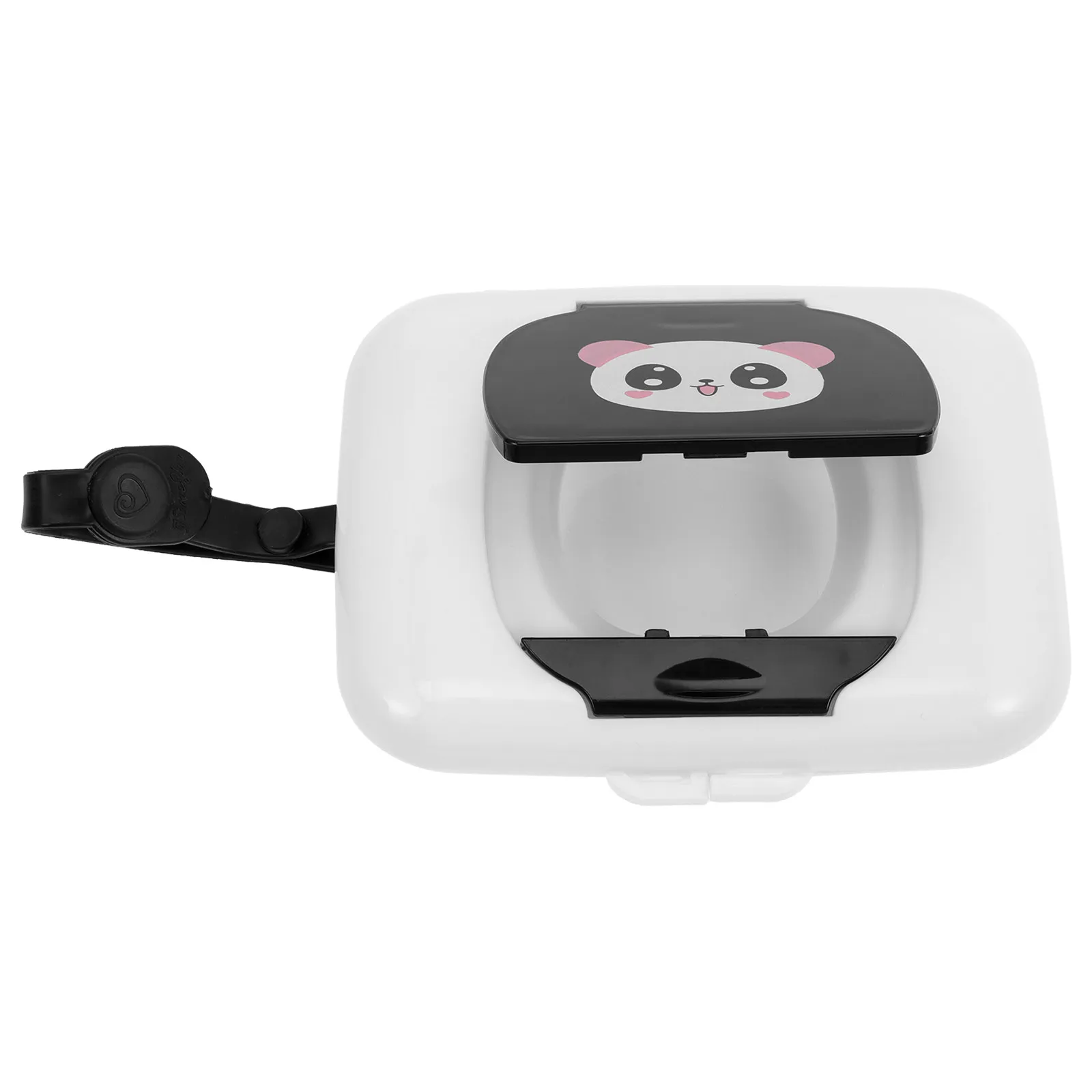 Baby Wet Wipes Holder Portable Box with Button Lid for Outdoor Use Stroller Crib Baby Wipe Dispenser Wipe Holder view 6
