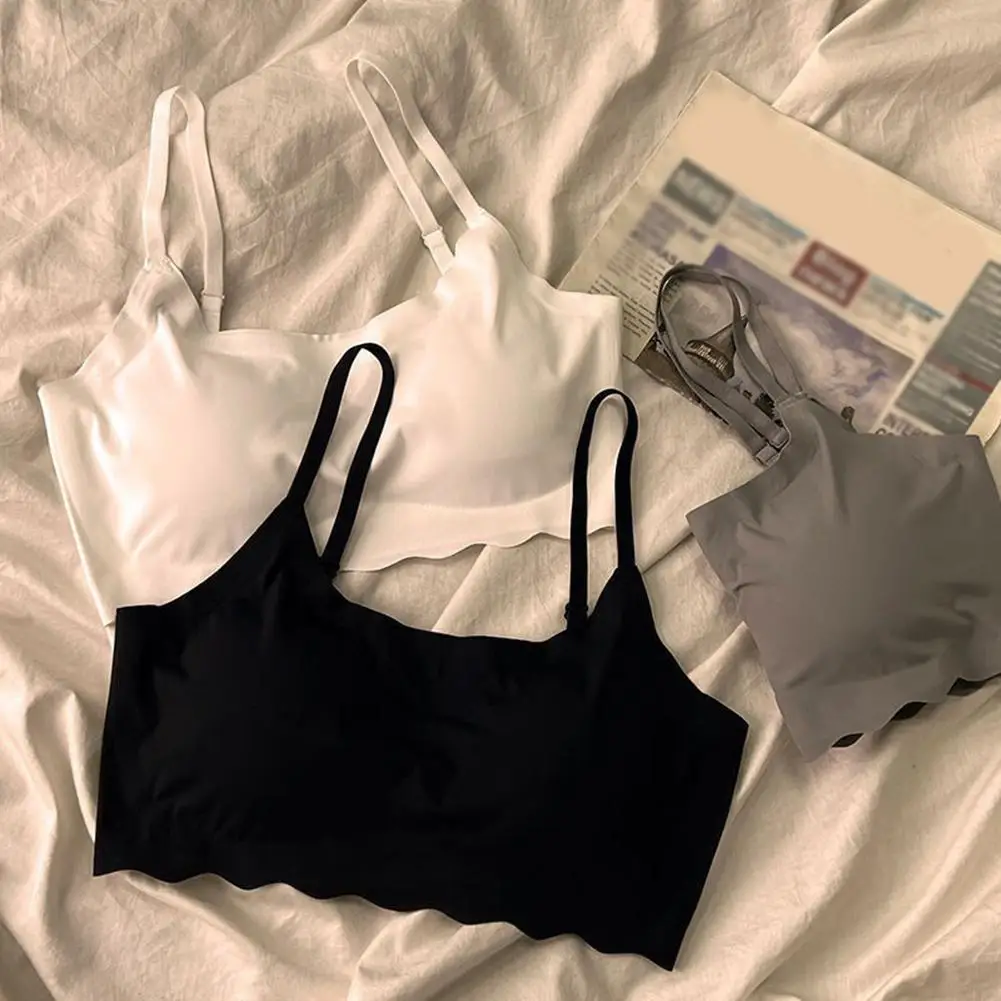 

Seamless Back Underwear Bra With Suspender Lingerie Straps And Bra Pads Breathable Comfortable Panties Underpants Briefs Classic