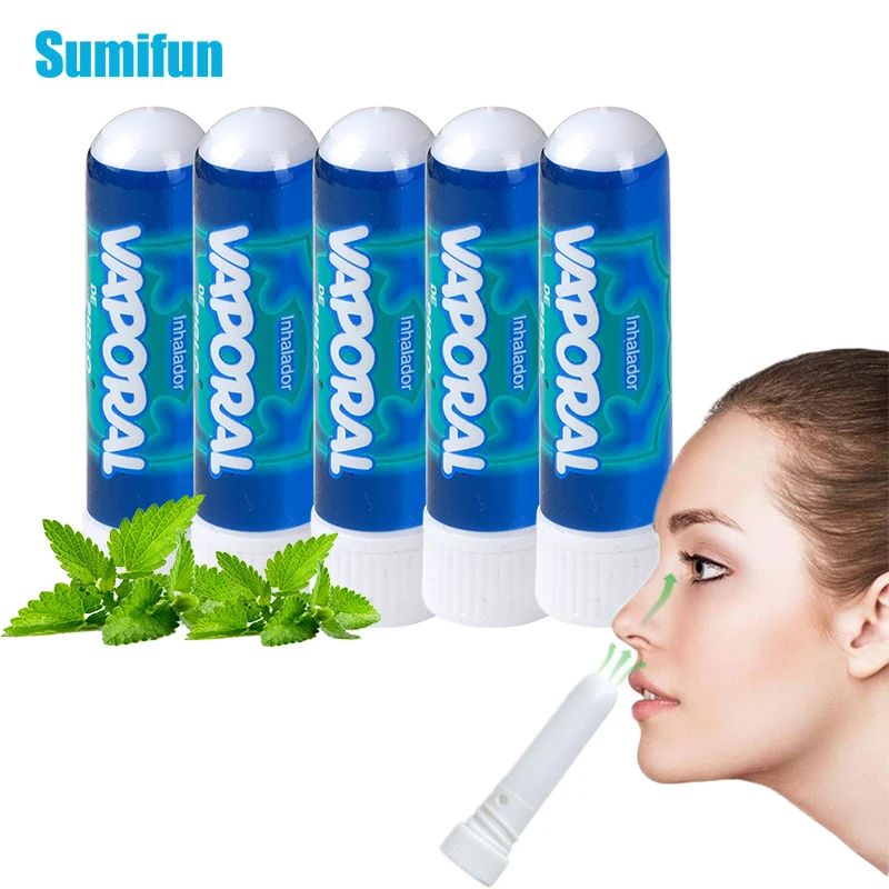 

5pcs/lot Nasal Essential Oils Rhinitis Mint Cream Refresh Nose Cold Cool Chinese Natural Herbal Ointment Nasal Inhaler Plaster