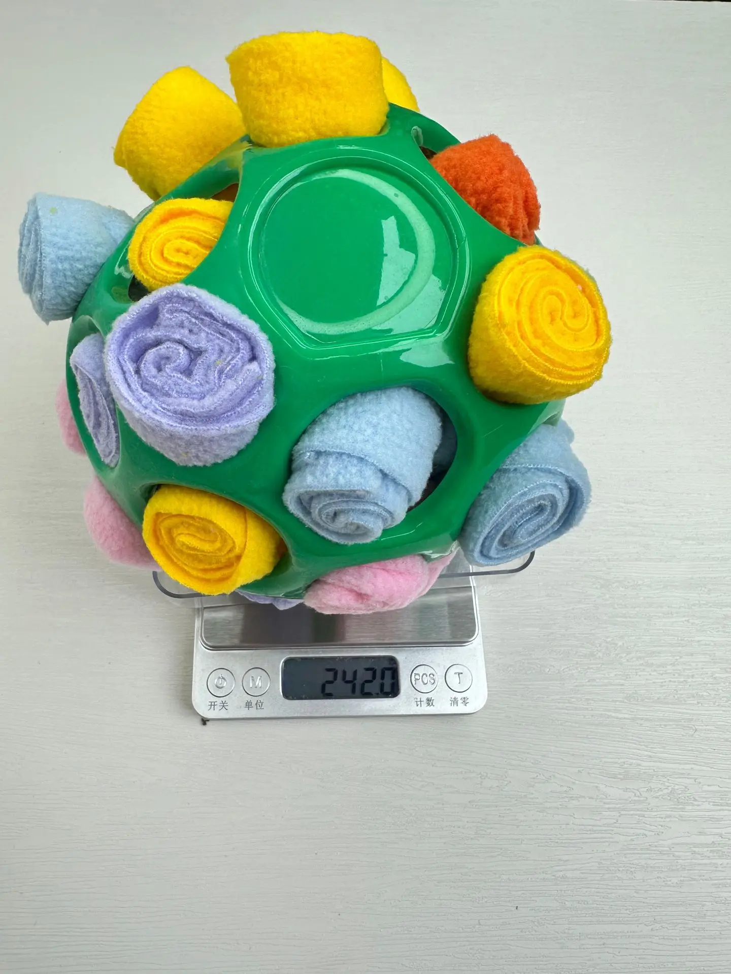 

Tough Pom-Pom for Dogs | Durable Enrichment Toy | Reduces Boredom | Ideal for All Ages, Breeds, and Sizes