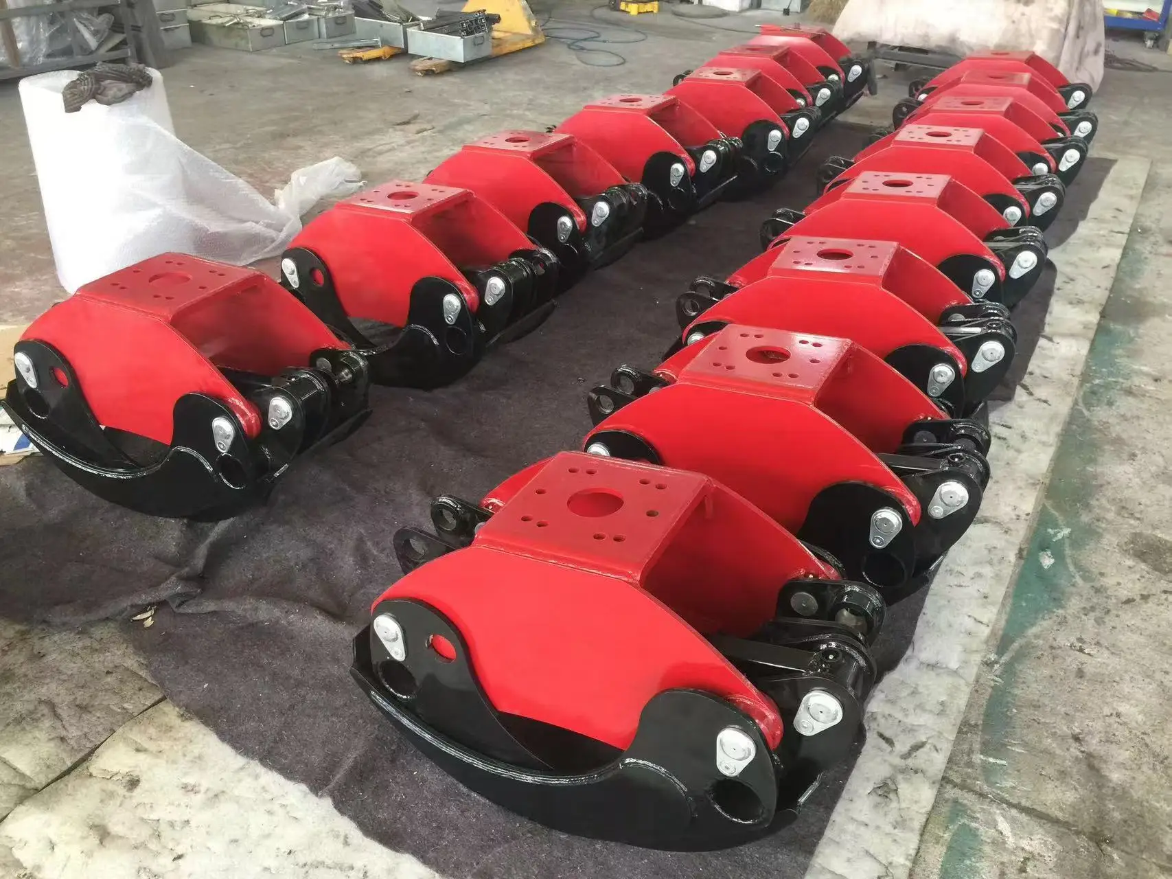 High Quality Made Mini Wood Grapple 1-2 Ton Excavator Construction Machinery 1 Year Warranty Pressure Vessel Core