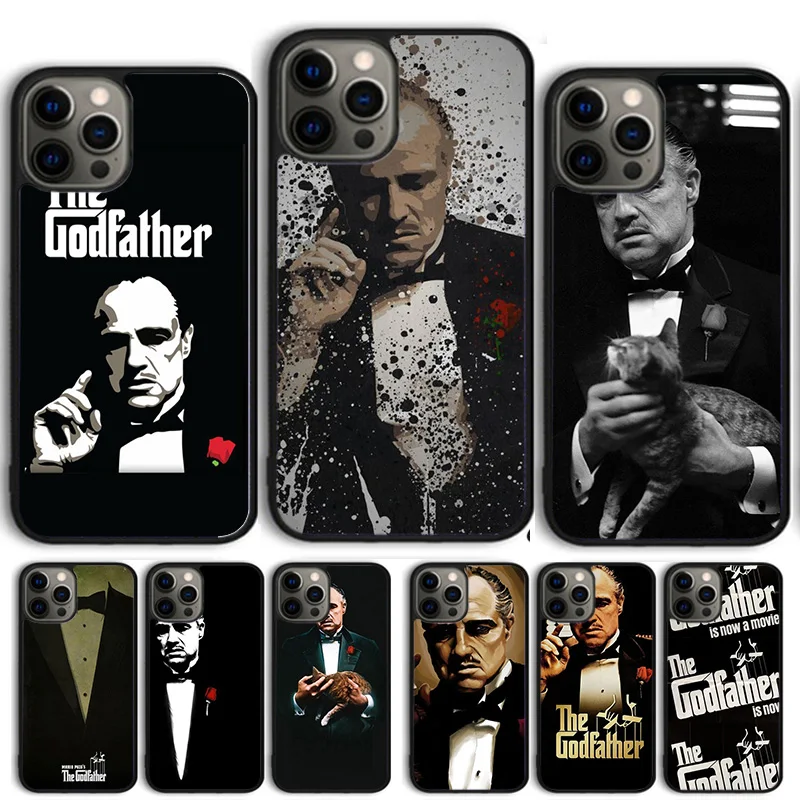 Classic Movie The Godfather Phone Case Cover For iPhone 15 16 14 13 12 Pro Max mini 11 Pro Max XS XR Plus Coque Shell