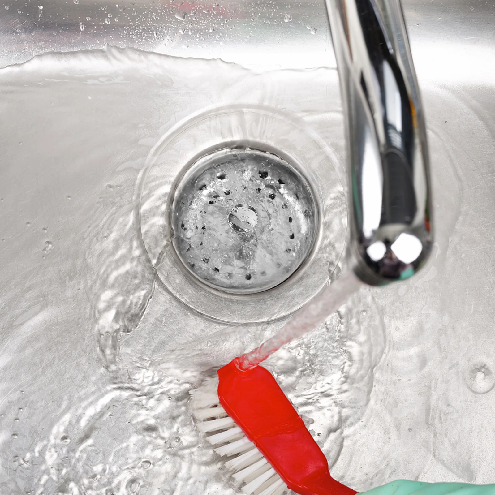 

4pcs Stainless Steel Kitchen Strainer Stopper For Us Standard Drains Dishwasher Safe Basket Drain Replacement Compatible With