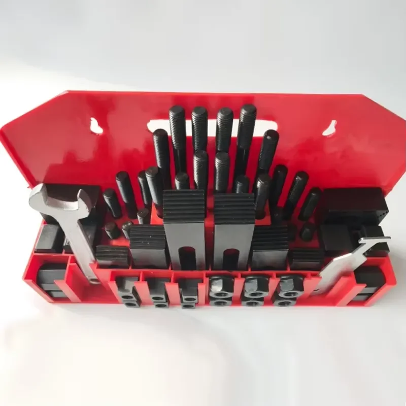 Heavy T-Slot Clamp Kit  Hardened Steel for CNC Workholding