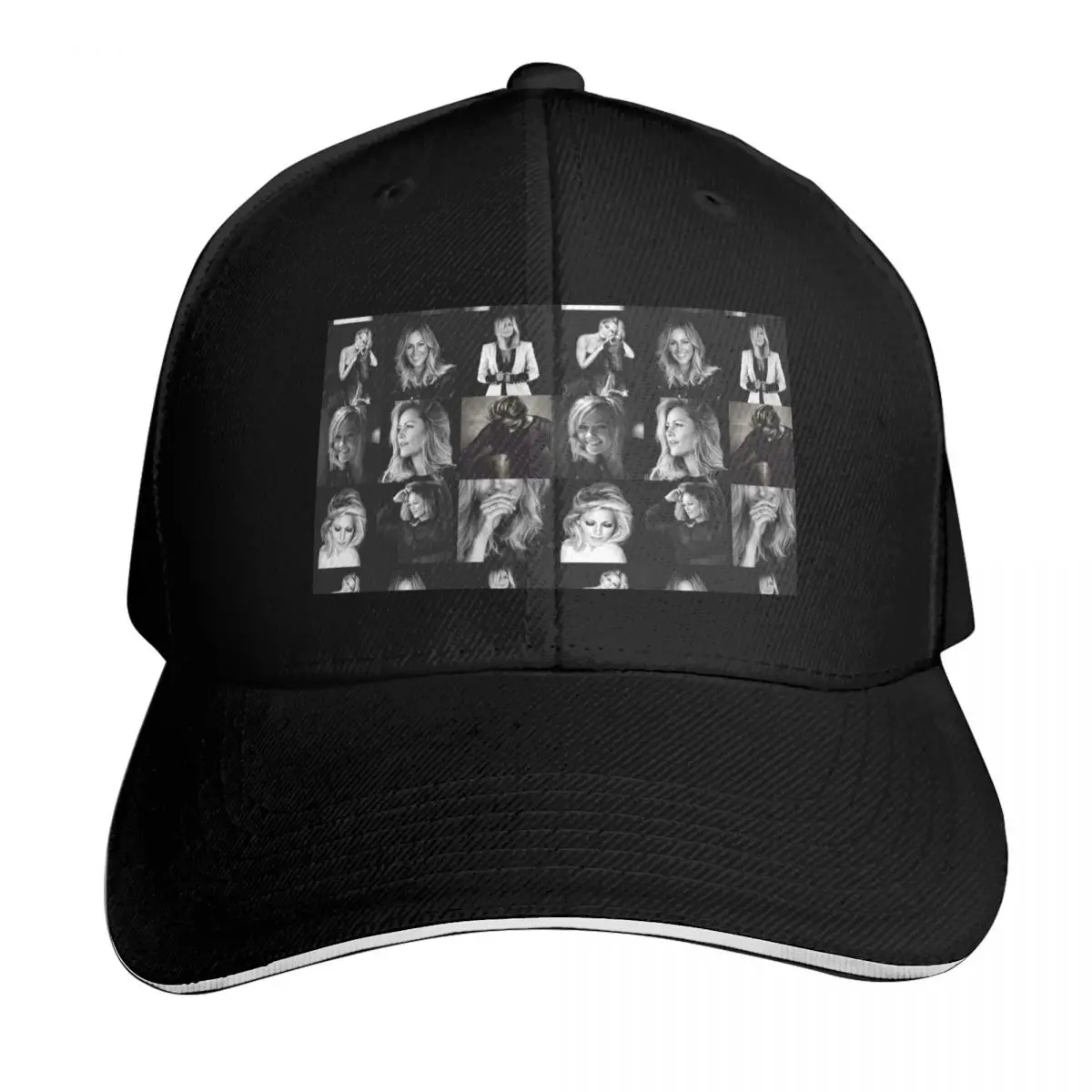 Helene Fischer Collage Baseball Cap Moisture Wicking Quick Dry Curved Brim Classic Fit Low Profile Unstructured